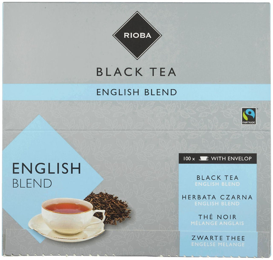 RIOBA Black Tea English Blend (with envelope) 100 x 2 grams