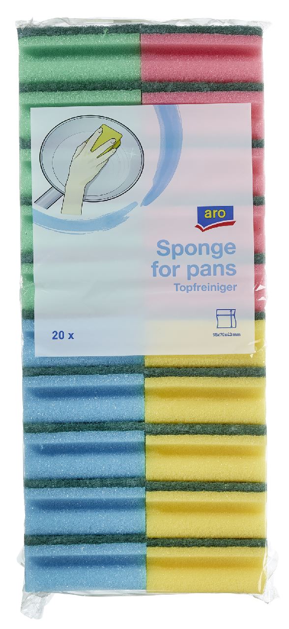 aro Scouring sponges 20 pieces