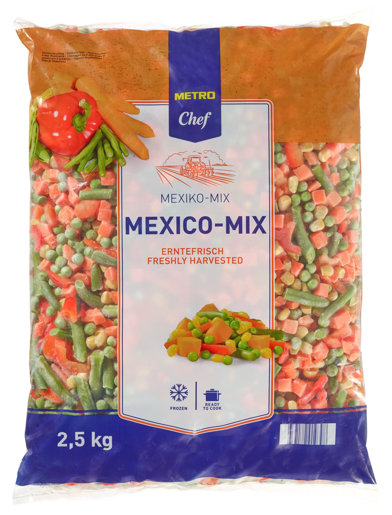 Mexican vegetable mix 2.5 kg