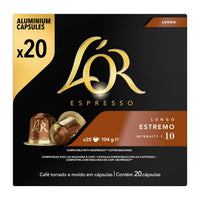 Thumbnail for L'OR Lungo Estremo Coffee Cups Value Pack 20 pieces 104 g