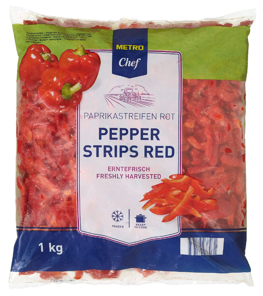 Red pepper strips 1 kg