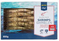 Thumbnail for Raw Black Tiger shrimps with head and shell 16/20 800 g