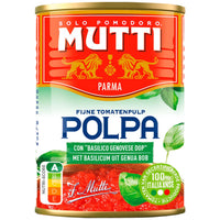 Thumbnail for Mutti Diced Tomato Flesh Basil 400 g