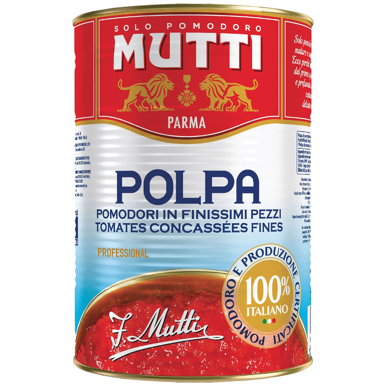 Mutti Tomato Pulp 4.05 kg