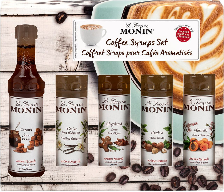 Monin Coffee set 5 pieces