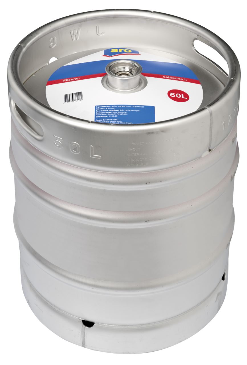 aro Pilsener beer keg 50 l