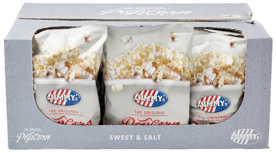 JIMMY's Popcorn mini sweet & salt 21 bags 540 g