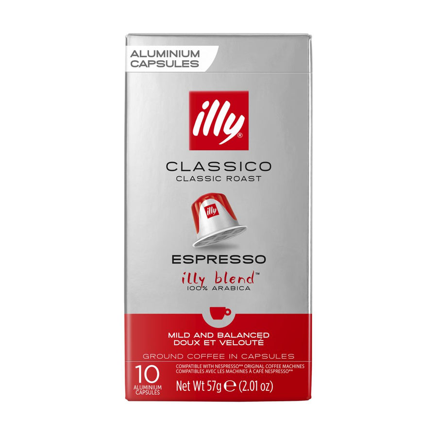 illy Espresso Classico Coffee cups 10 pieces 57 g