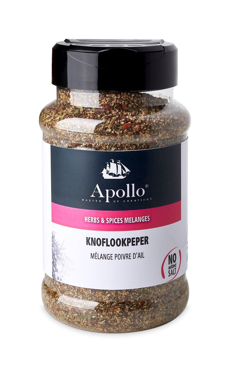 Apollo Garlic pepper without added salt 230 g