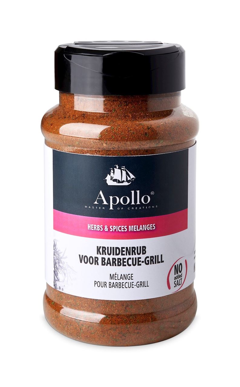 Apollo Seasoning Rub for Barbecue Grill without Salt 220 g