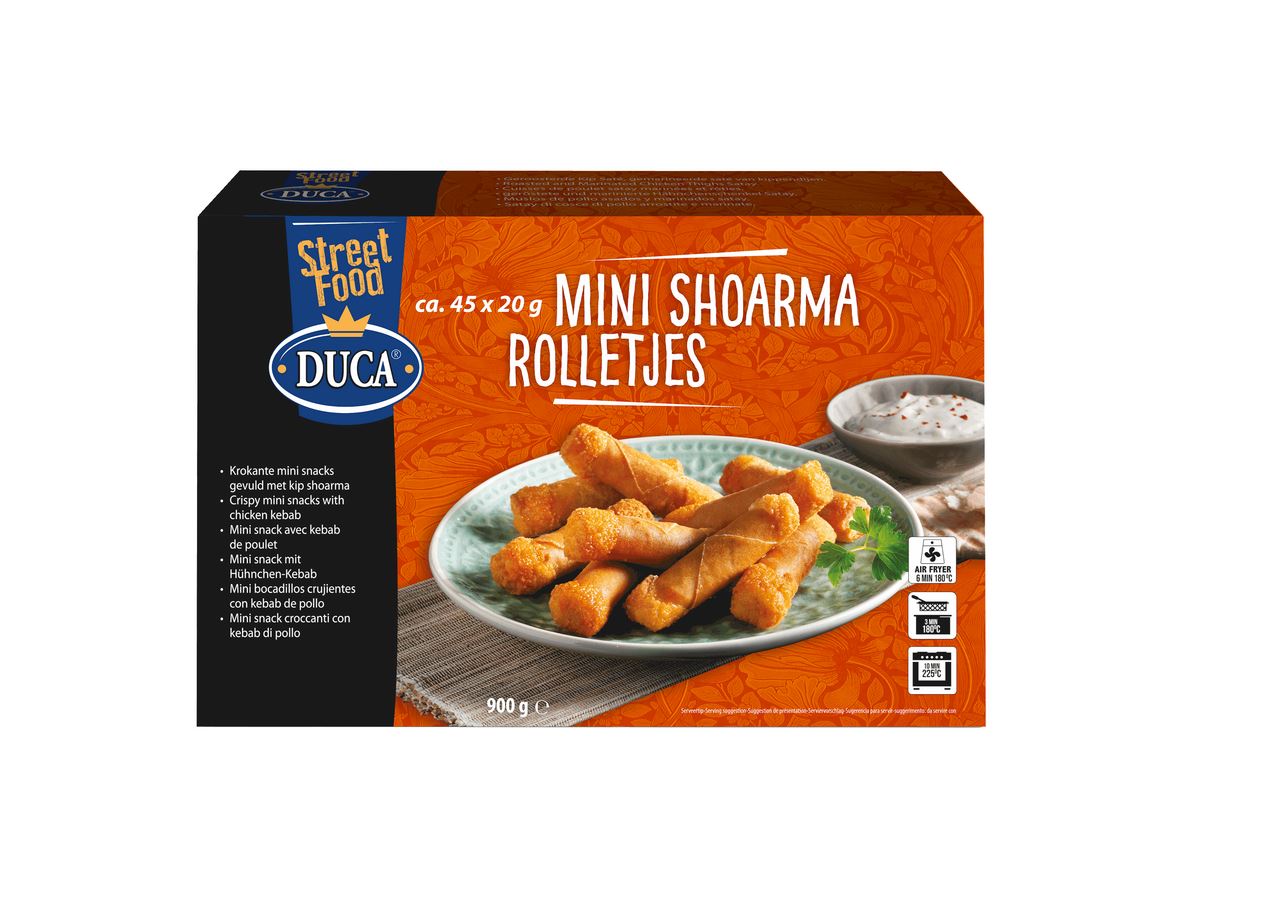 Duca Mini Shawarma Rolls 45 x 20 g