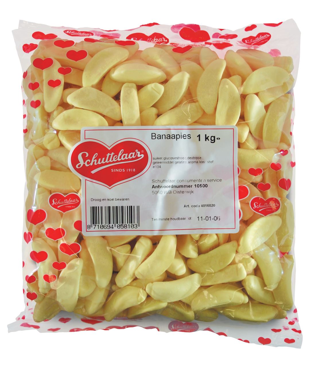 Schuttelaar Banana Foam 1 kg