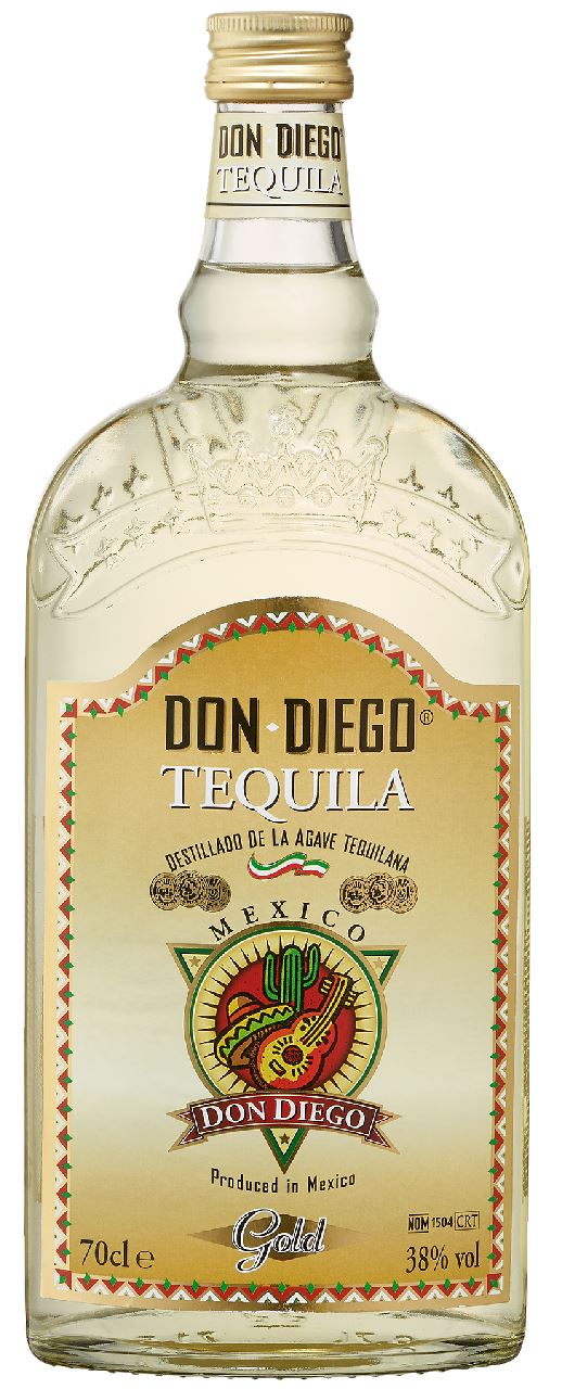 Don Diego Tequila Gold 70cl 38%
