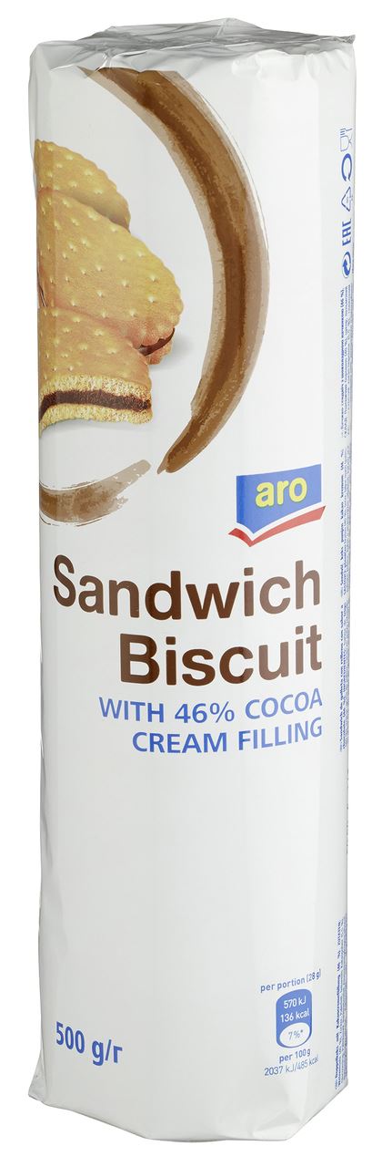 aro Sandwich biscuits 500 g