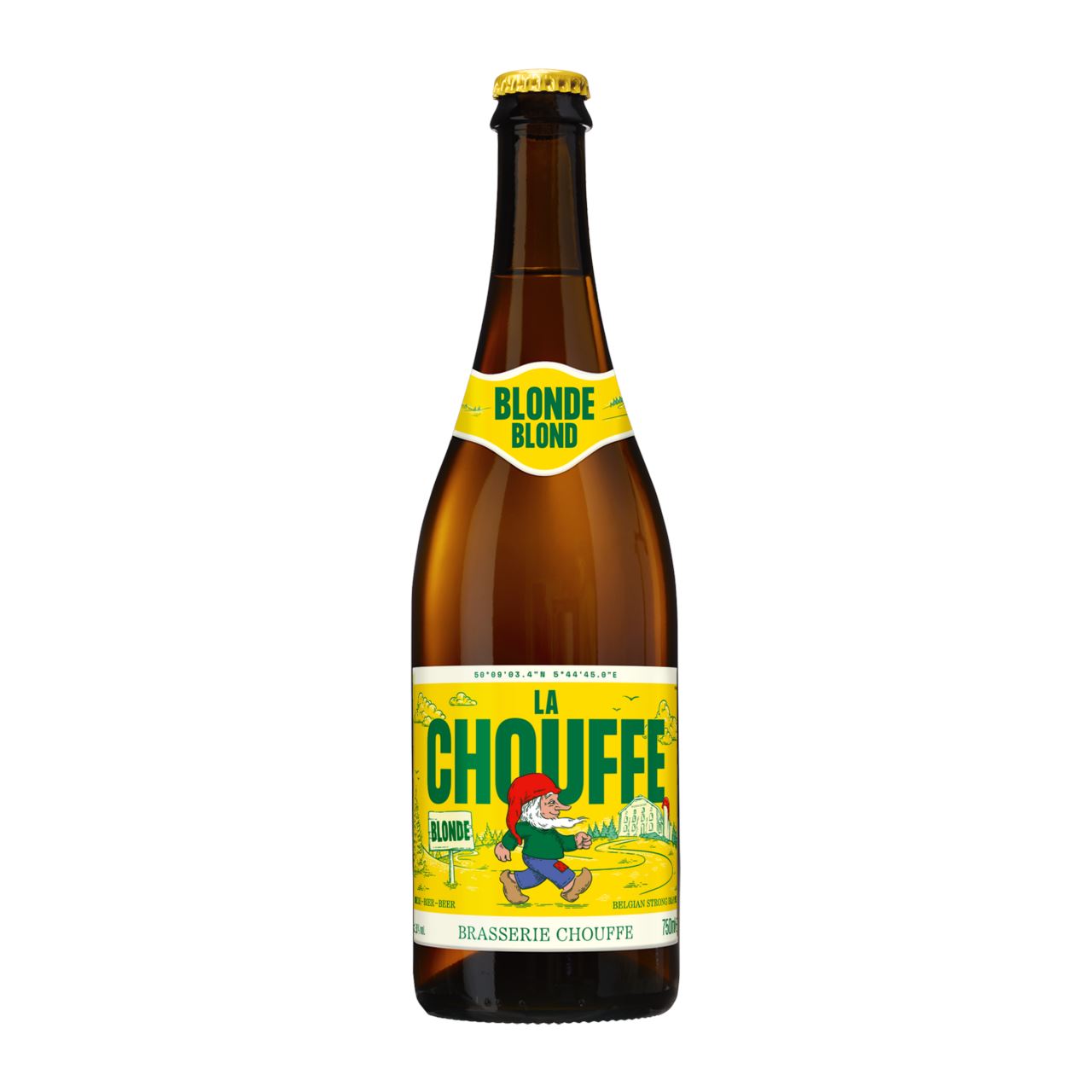 La Chouffe Ardens Blond Beer bottle 75 cl