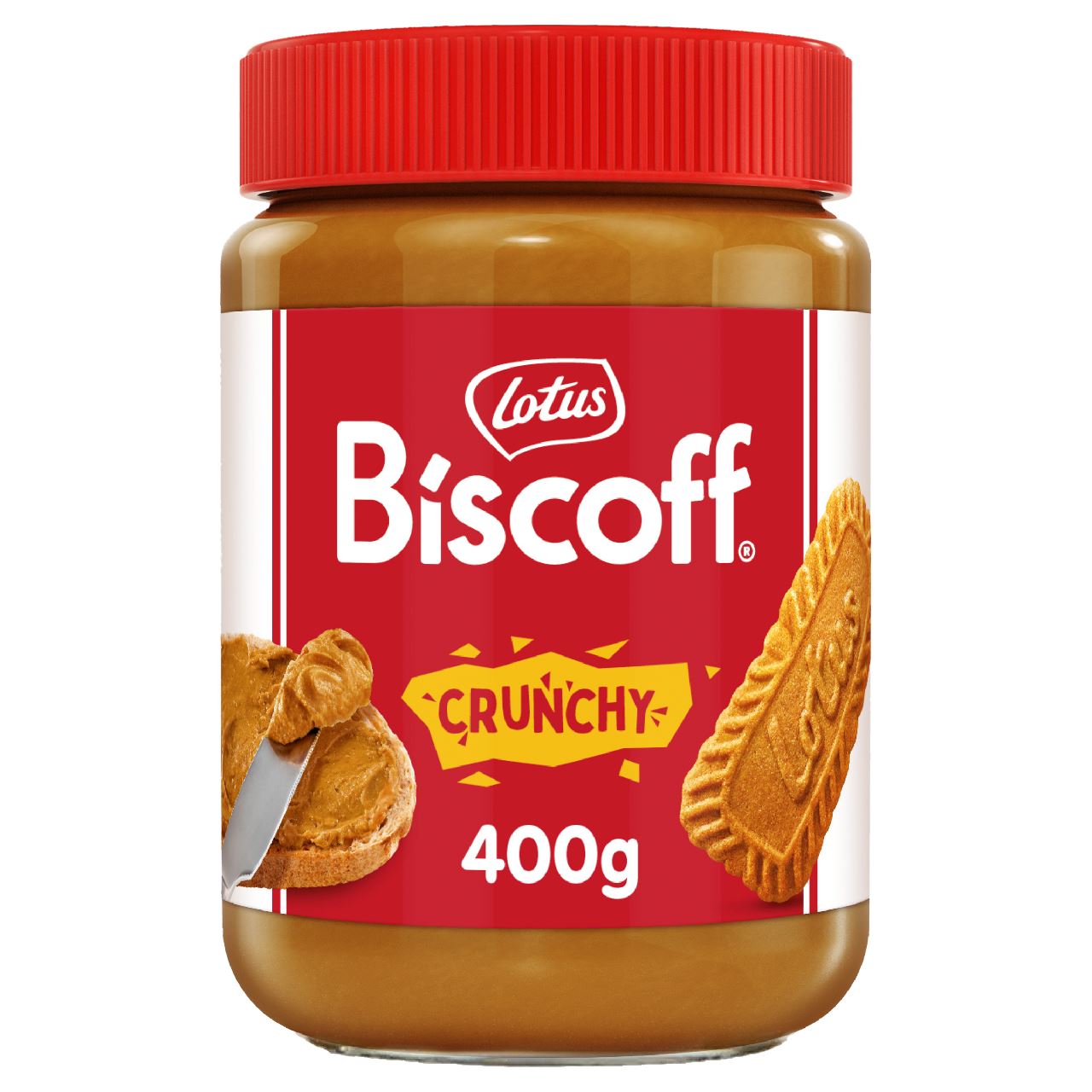 Lotus Biscoff Speculoos Pasta Crunchy 400 g
