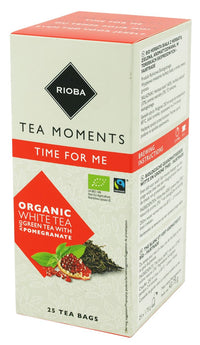 Thumbnail for RIOBA Green tea pomegranate Fairtrade 25 pieces 44 g