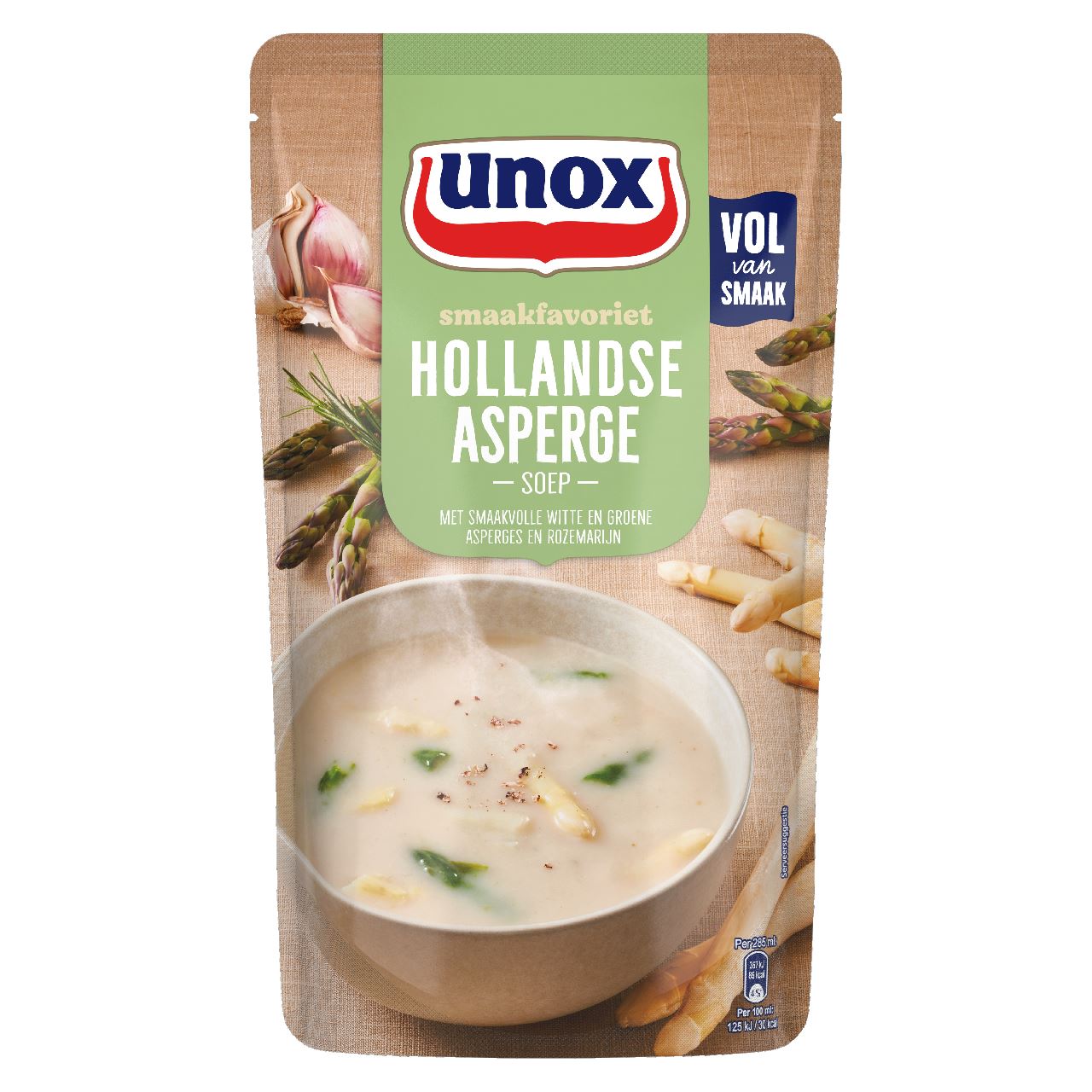 Unox Soup in Bag Asparagus 570 ml