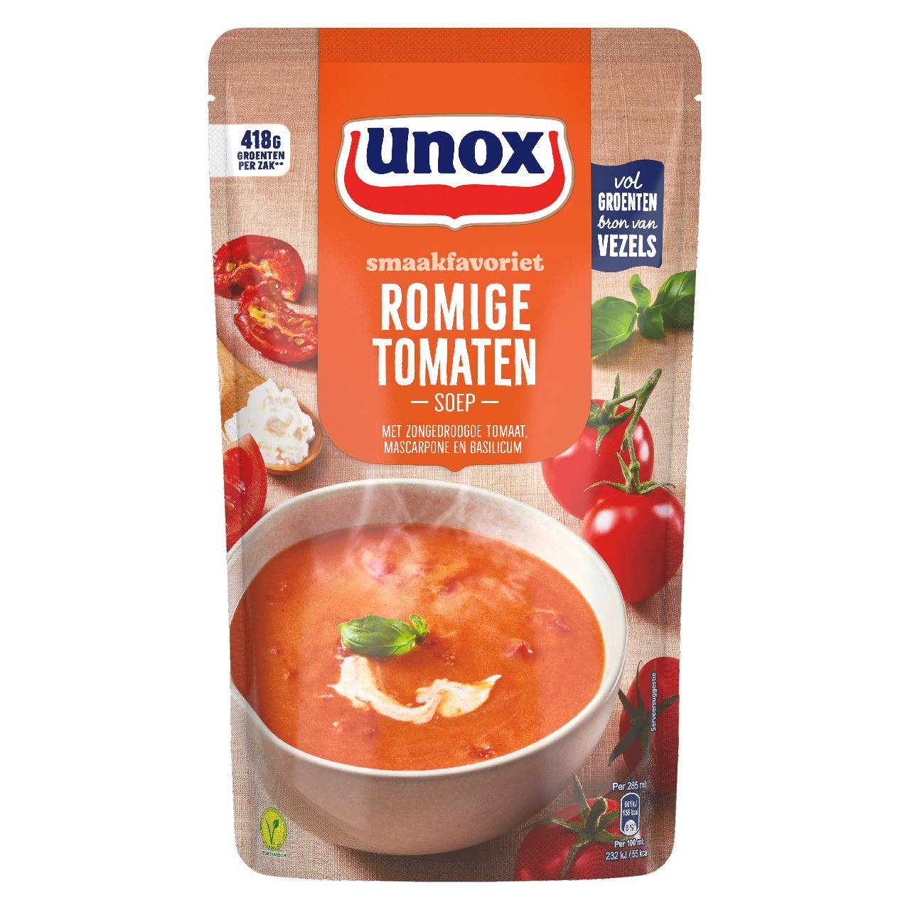 Unox Special Soup In Bag Creamy Tomato Soup 570 ml
