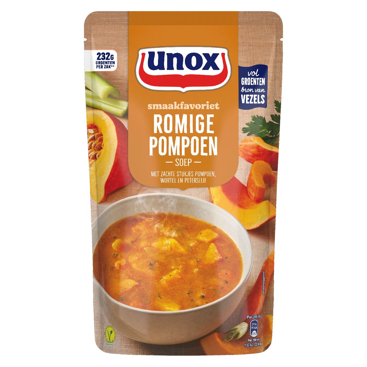 Unox Soup in Bag Pumpkin 570 ml