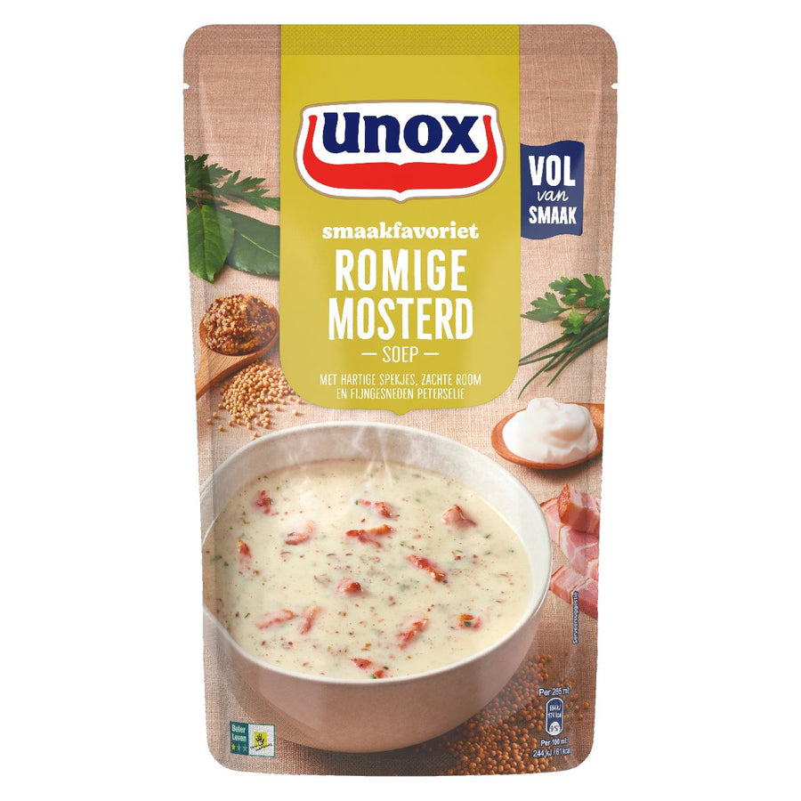 Unox Soup In Bag Mustard 570 ml
