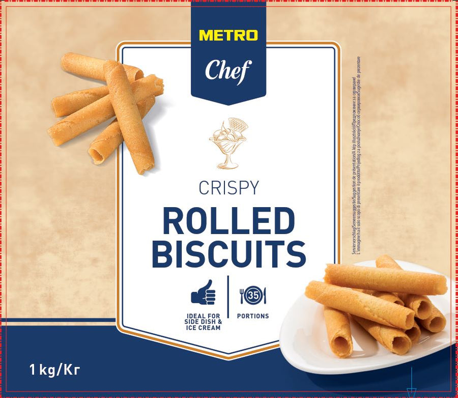 Biscuit rolls 10 x 100 g