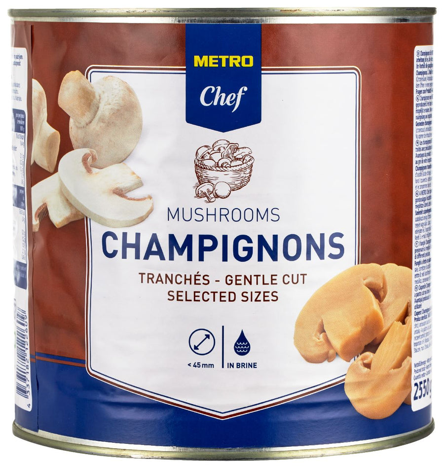 Mushroom slices 2650 ml