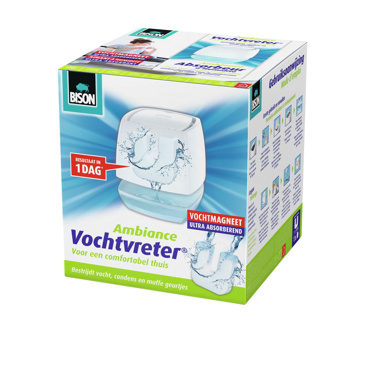 BISON Moisture Absorber Ambiance White natural 450 g