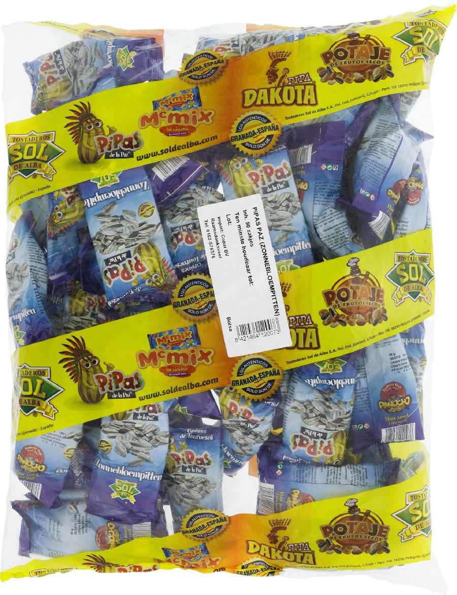 Sol de Alba Pipas sunflower seeds 50 bags 1.6 kg