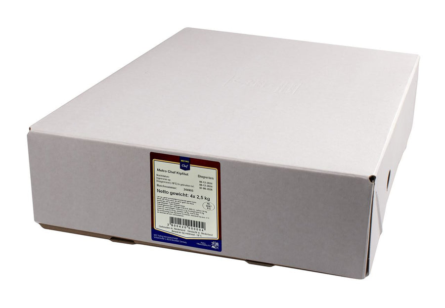 Frozen chicken fillet 4 x 2.5 kg