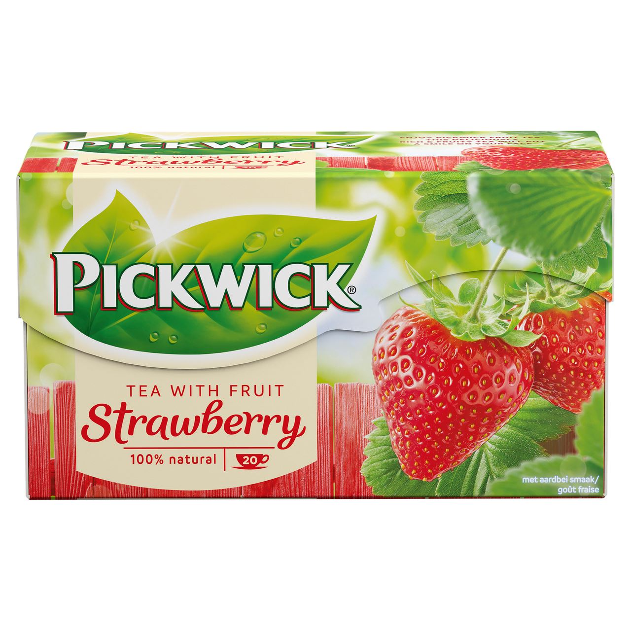 Pickwick Strawberry Fruit Tea 20 pieces 30 g
