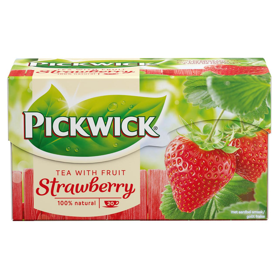 Pickwick Strawberry Fruit Tea 20 pieces 30 g