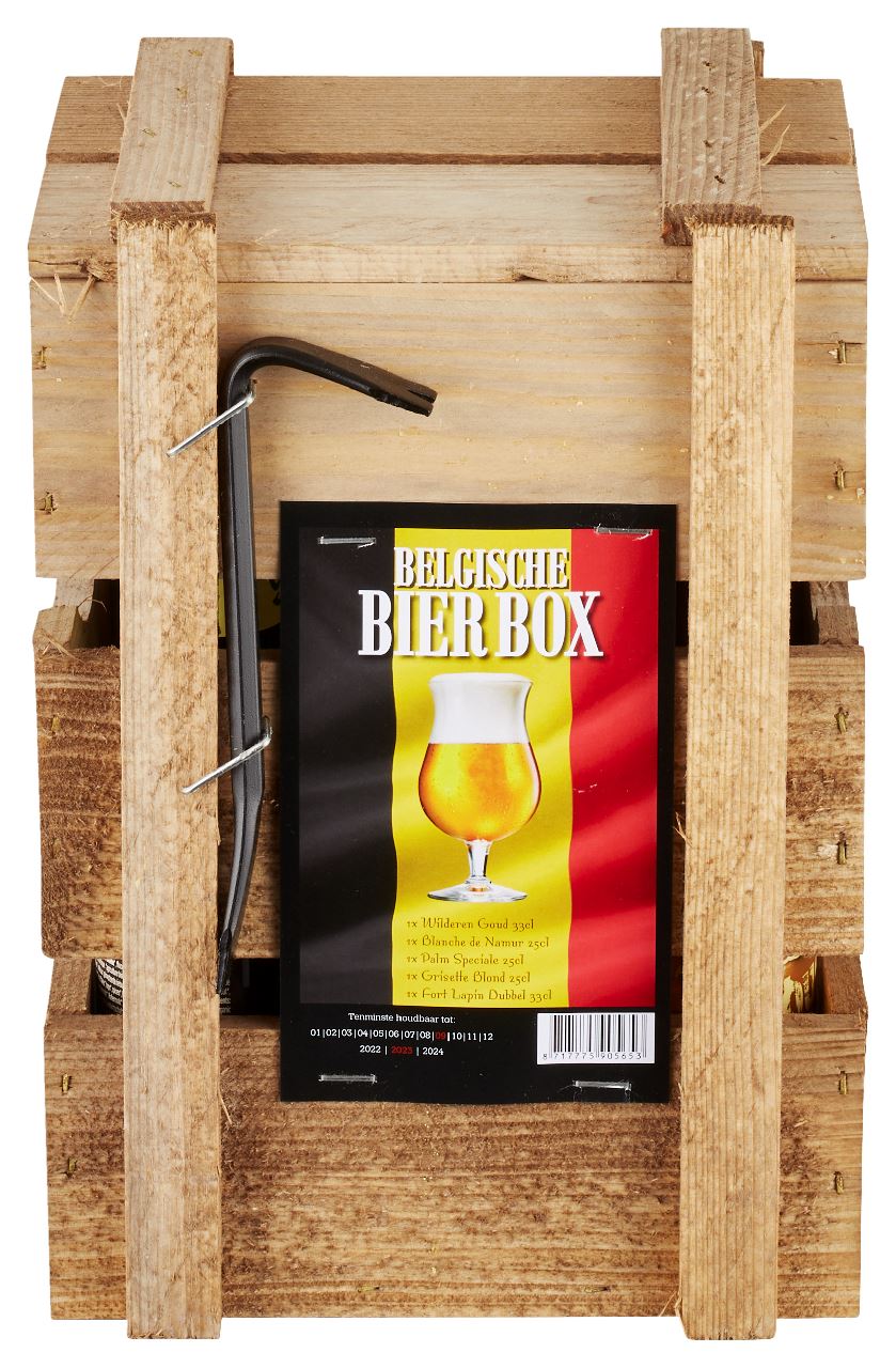 Beer box Belgium 5 x 25 cl