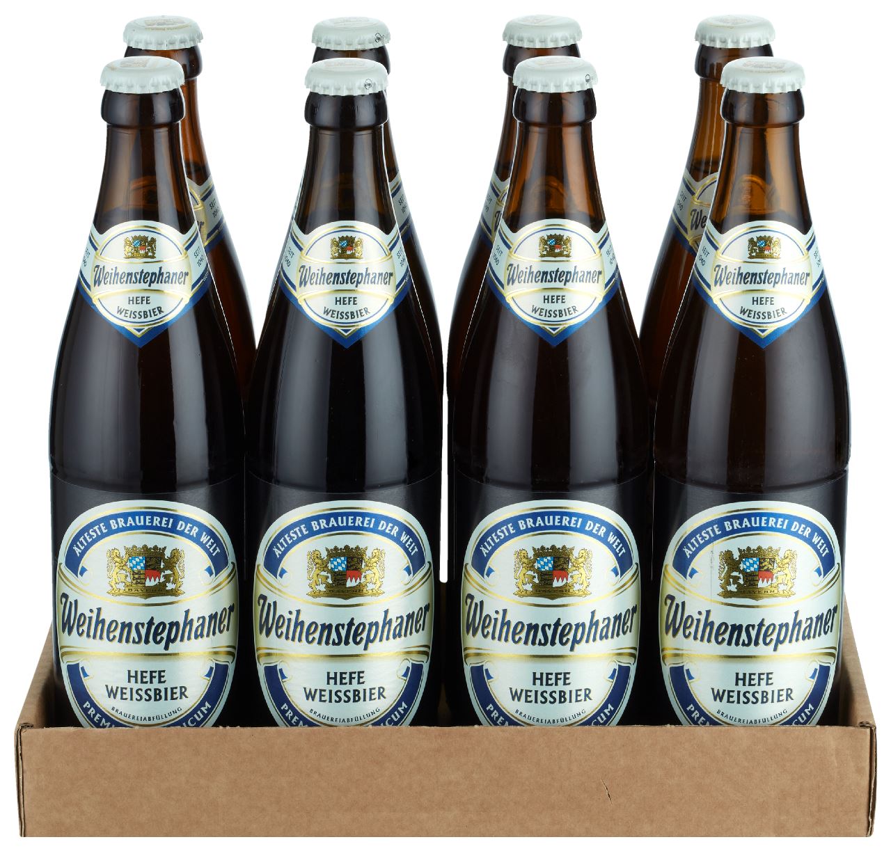 Weihenstephaner Hefeweissbier bottle 8 x 50 cl