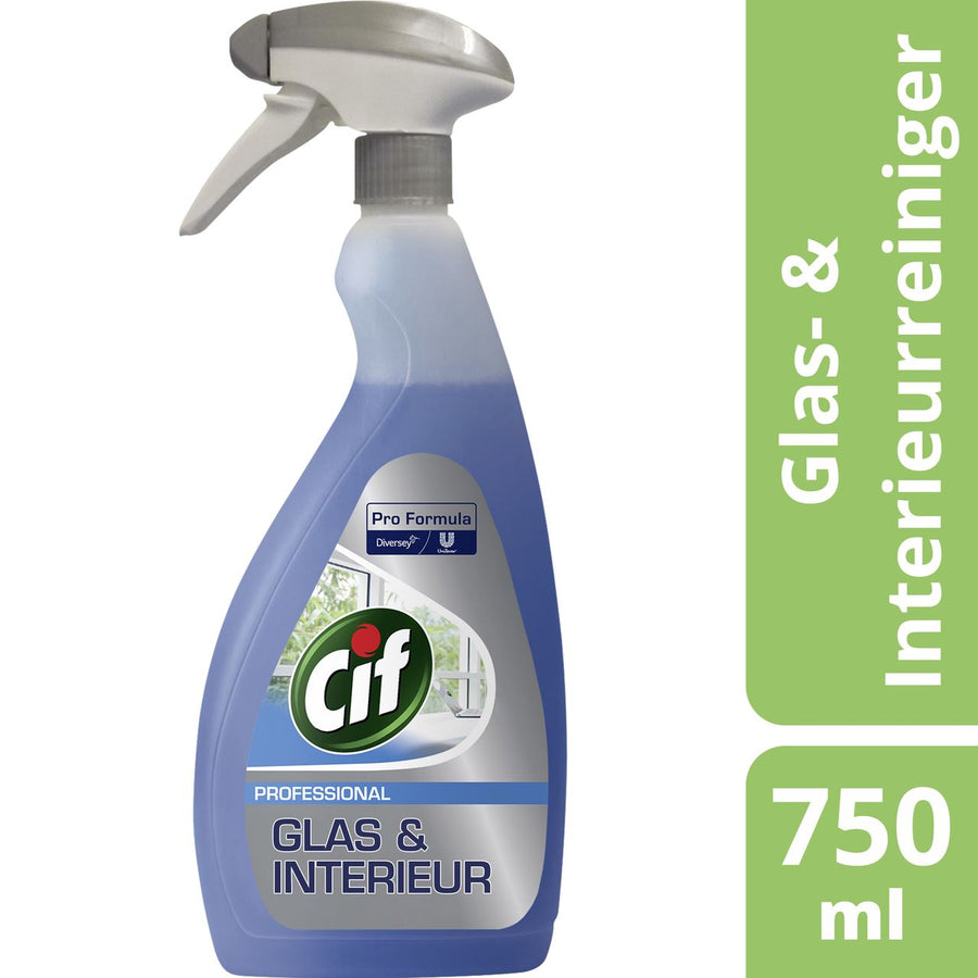 Cif Professional Glass and Interior Cleaner 750 ml
