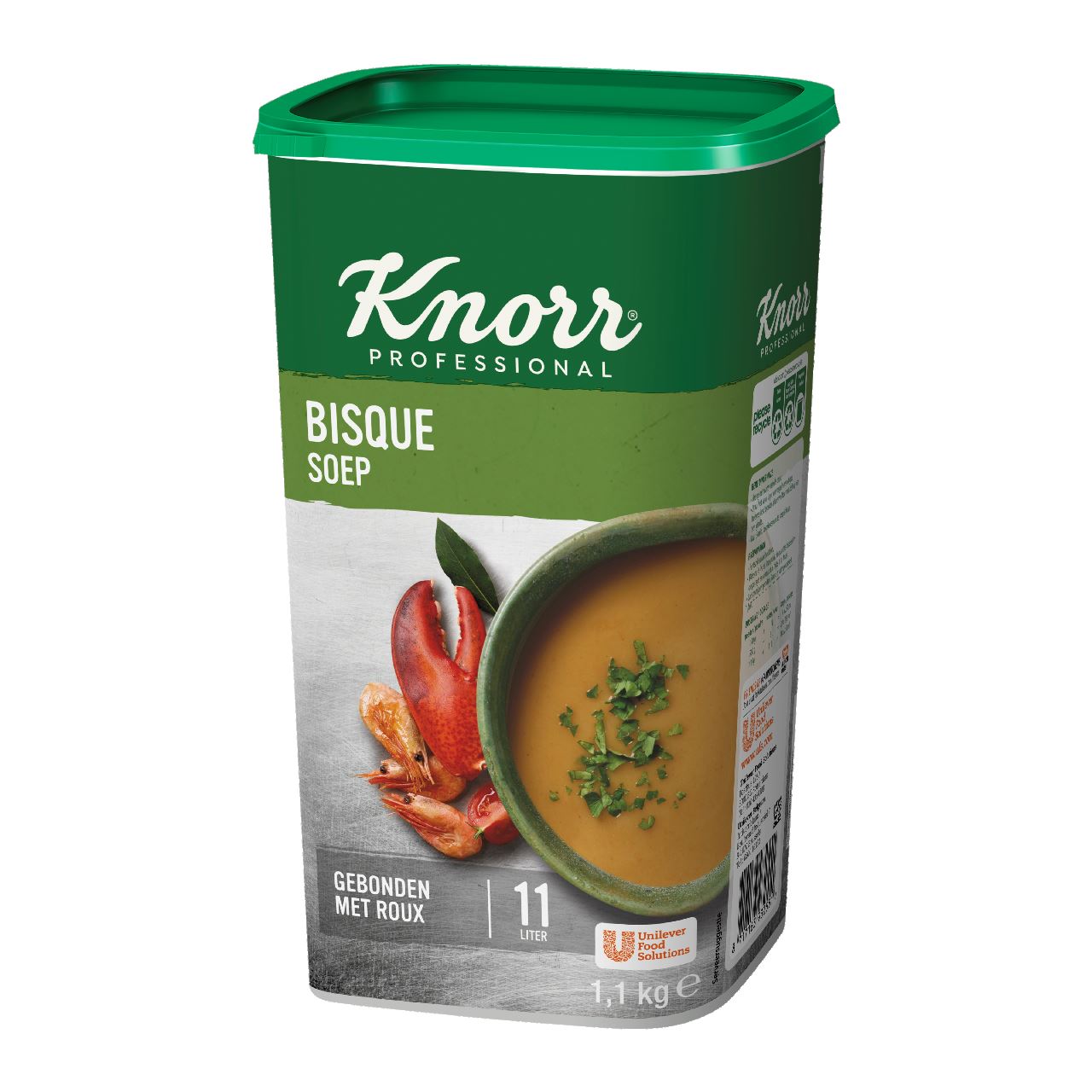 Knorr Professional Classic Bisque soup Powder yield 11L 1.1 kg