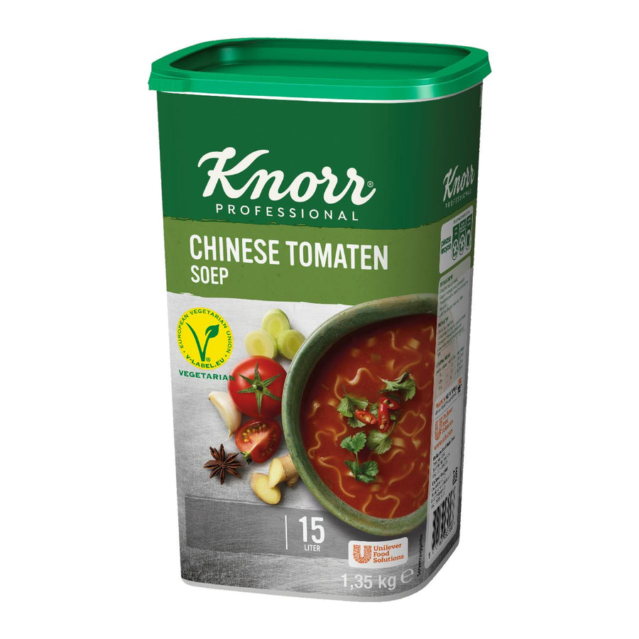 Knorr Professional Classic Chinese Tomato Soup Powder yield 15L 1.35 kg