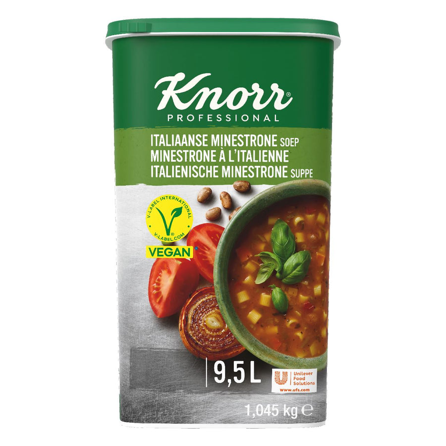 Knorr Professional Classic Italian Minestrone Soup Powder yield 9.5L 1.045 kg