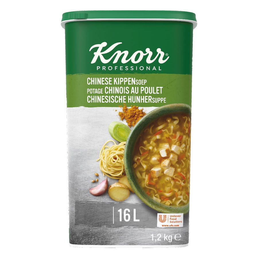 Knorr Professional Classic Chinese Chicken Soup Powder yield 16L 1.2 kg