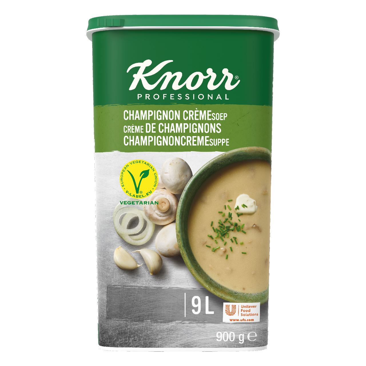 Knorr Professional Classic Mushroom Cream Soup Powder yield 9L 900 g