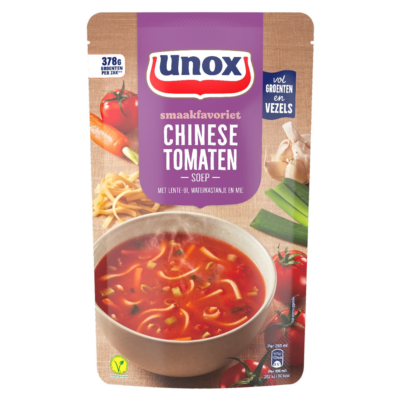 Unox Soup in Bag Chinese Tomato 570 ml