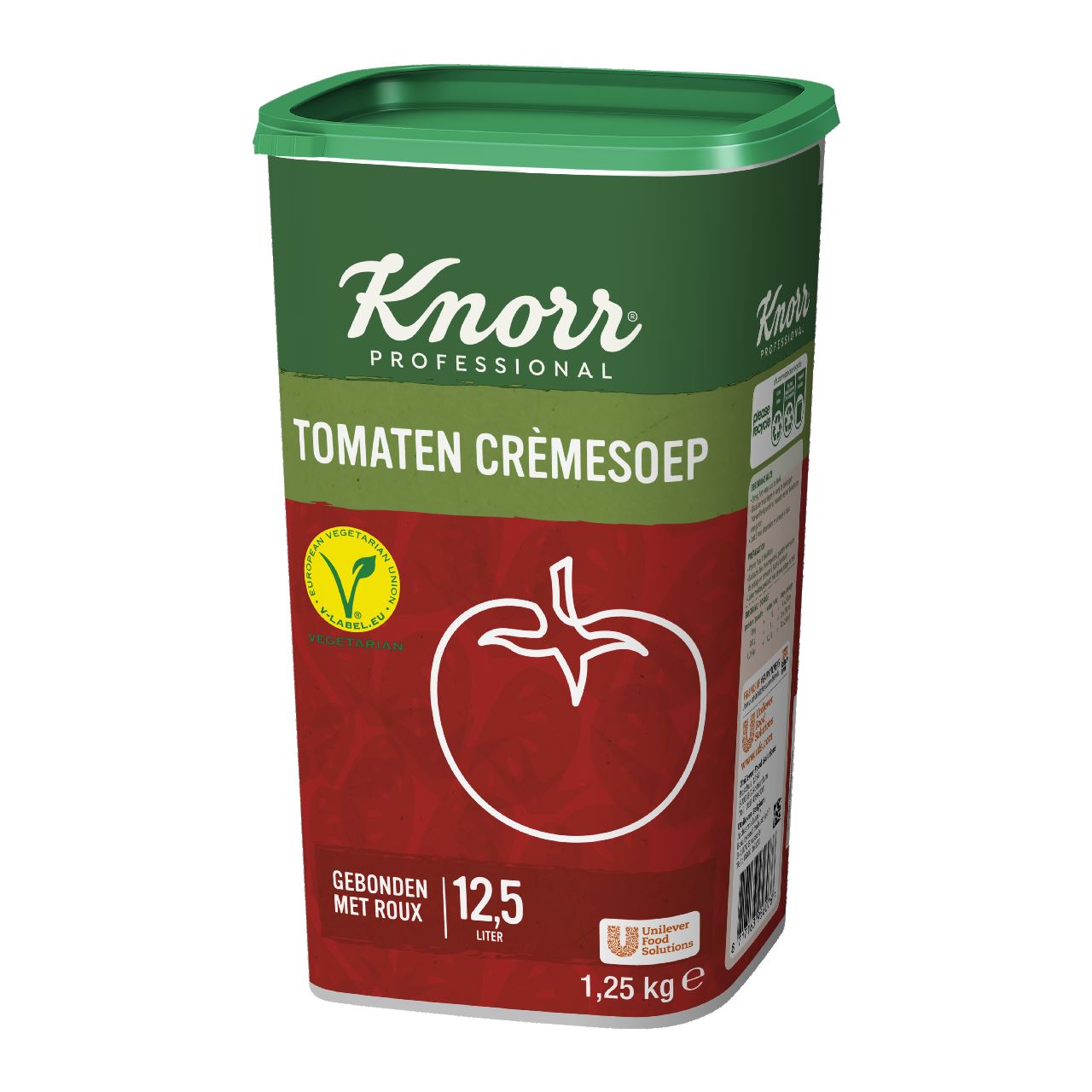 Knorr Professional Classic Tomato Cream Powder yield 12.5L 1.25 kg