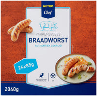 Thumbnail for Frozen pork sausage 24 x 85 g
