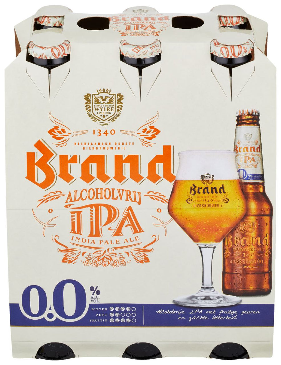 Brand IPA 0.0 Beer Bottle 6 x 30 cl