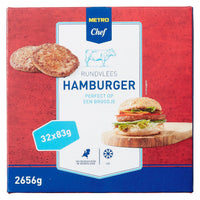 Thumbnail for Hamburger frozen 32 x 83 g