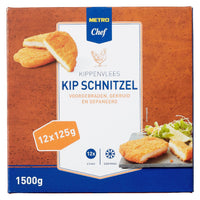 Thumbnail for Frozen chicken schnitzel 12 x 125 g