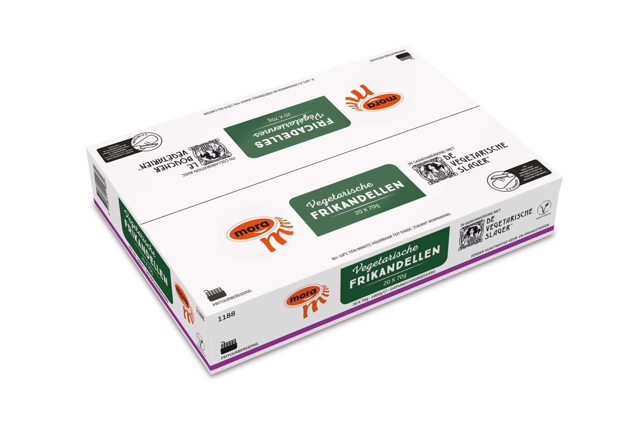 Mora Vegetarian Frikandel 20x70g