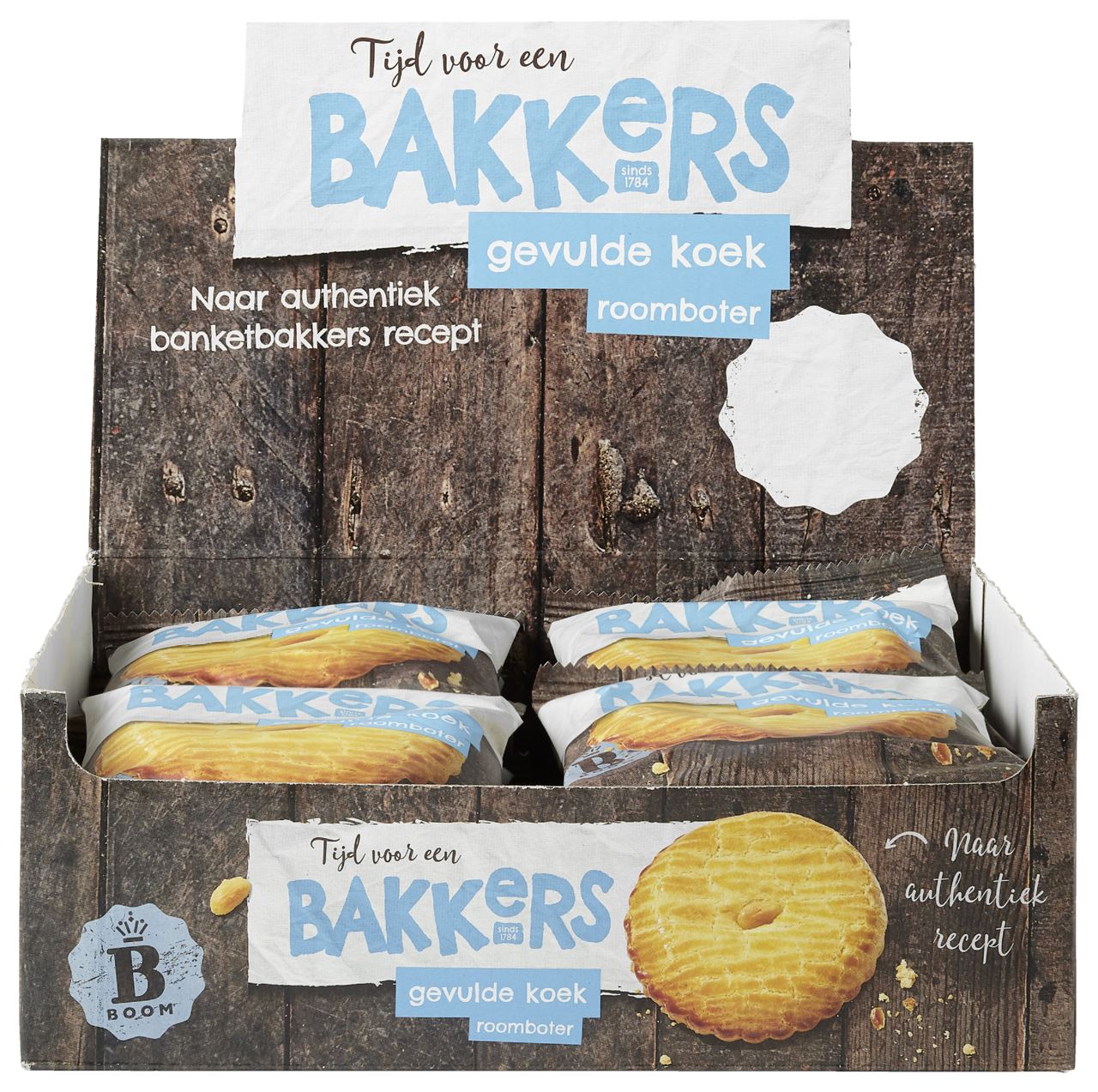 Boom Butter filled cookie 16 pieces 1600 g