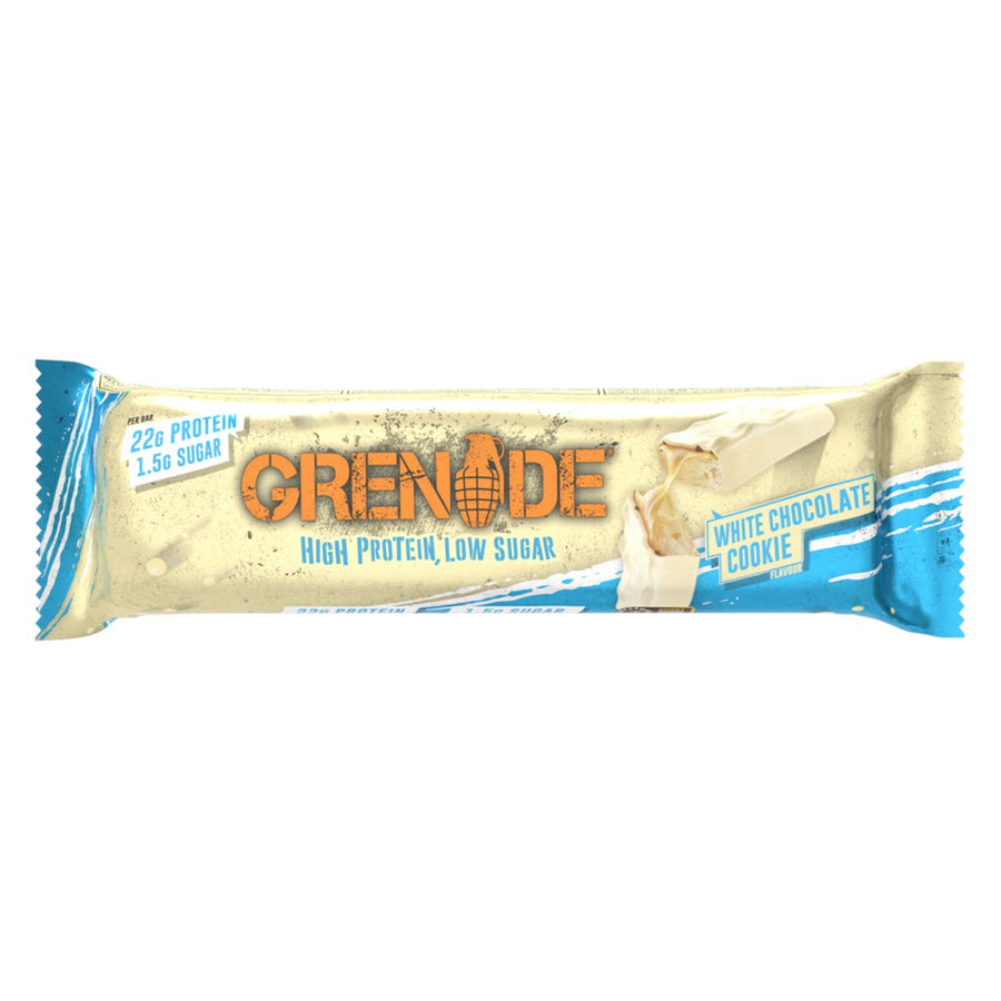 Grenade High Protein, Low Sugar White Chocolate Cookie 12 x 60g