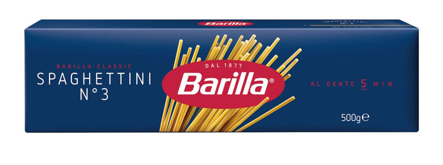 Barilla Spaghettini N° 3 500 g Box